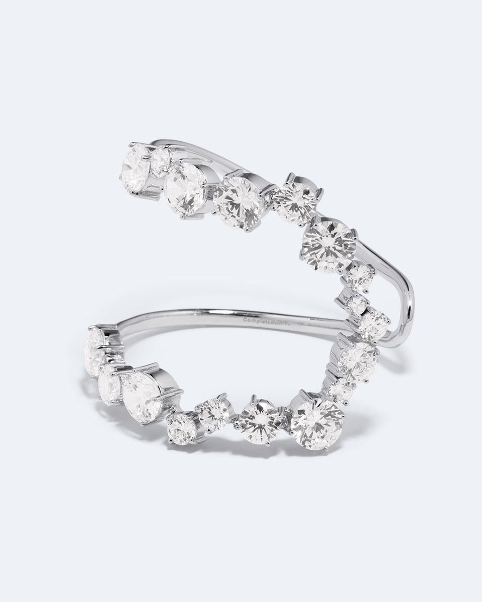 Mythe - Manchette plaquée de zircone et de rhodium