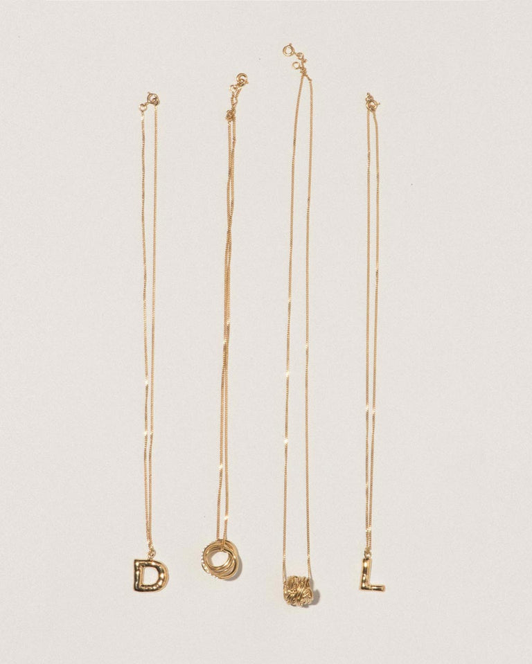 Classicworks™ A - Collier en Vermeil Or