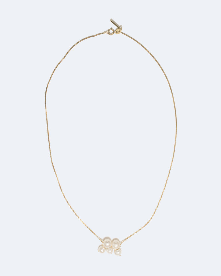 What's the Big Idea? - Pearl and Gold Vermeil Pendant