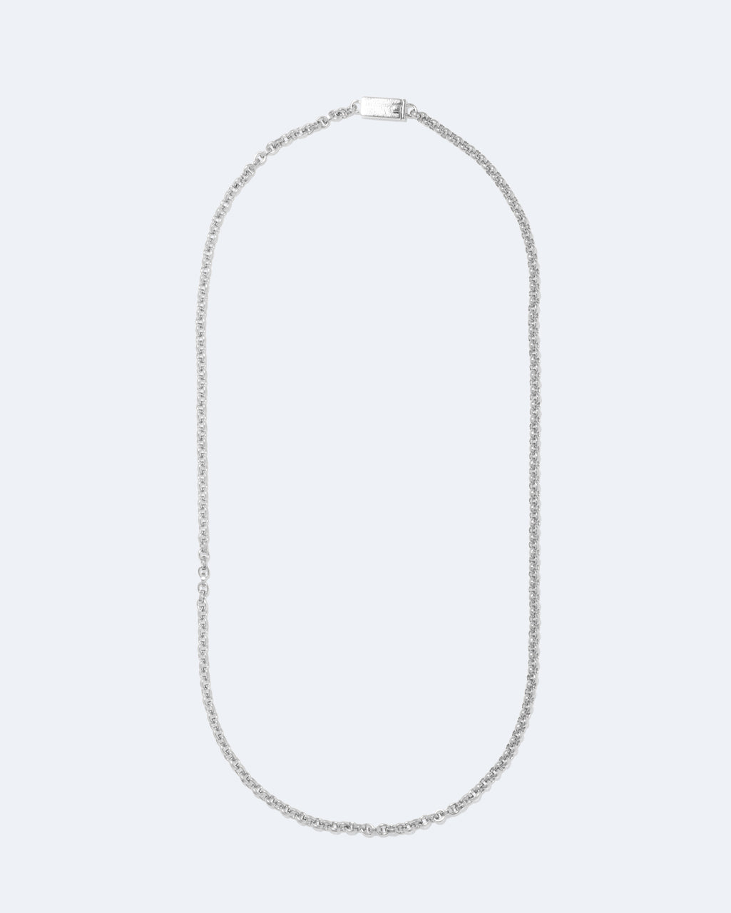 H21 - Platinum Plated Sterling Silver Necklace