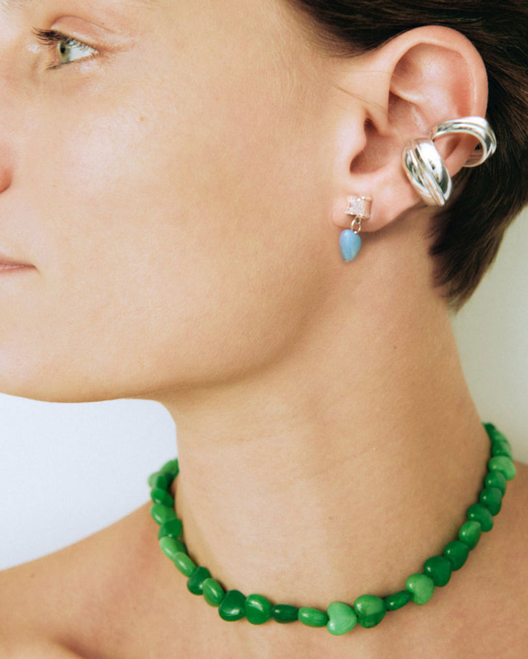 Est-ce captivant ? - Lot de 3 boucles d'oreilles manchette plaquées argent