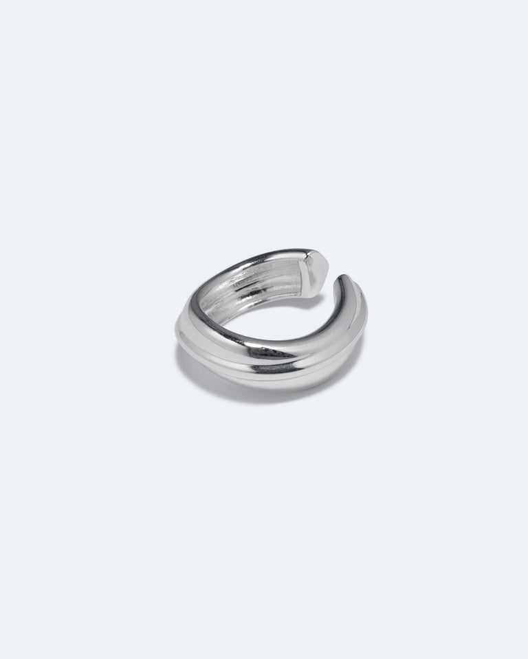 Est-ce captivant ? - Lot de 3 boucles d'oreilles manchette plaquées argent