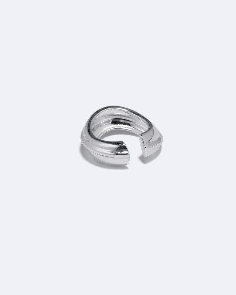 Est-ce captivant ? - Lot de 3 boucles d'oreilles manchette plaquées argent