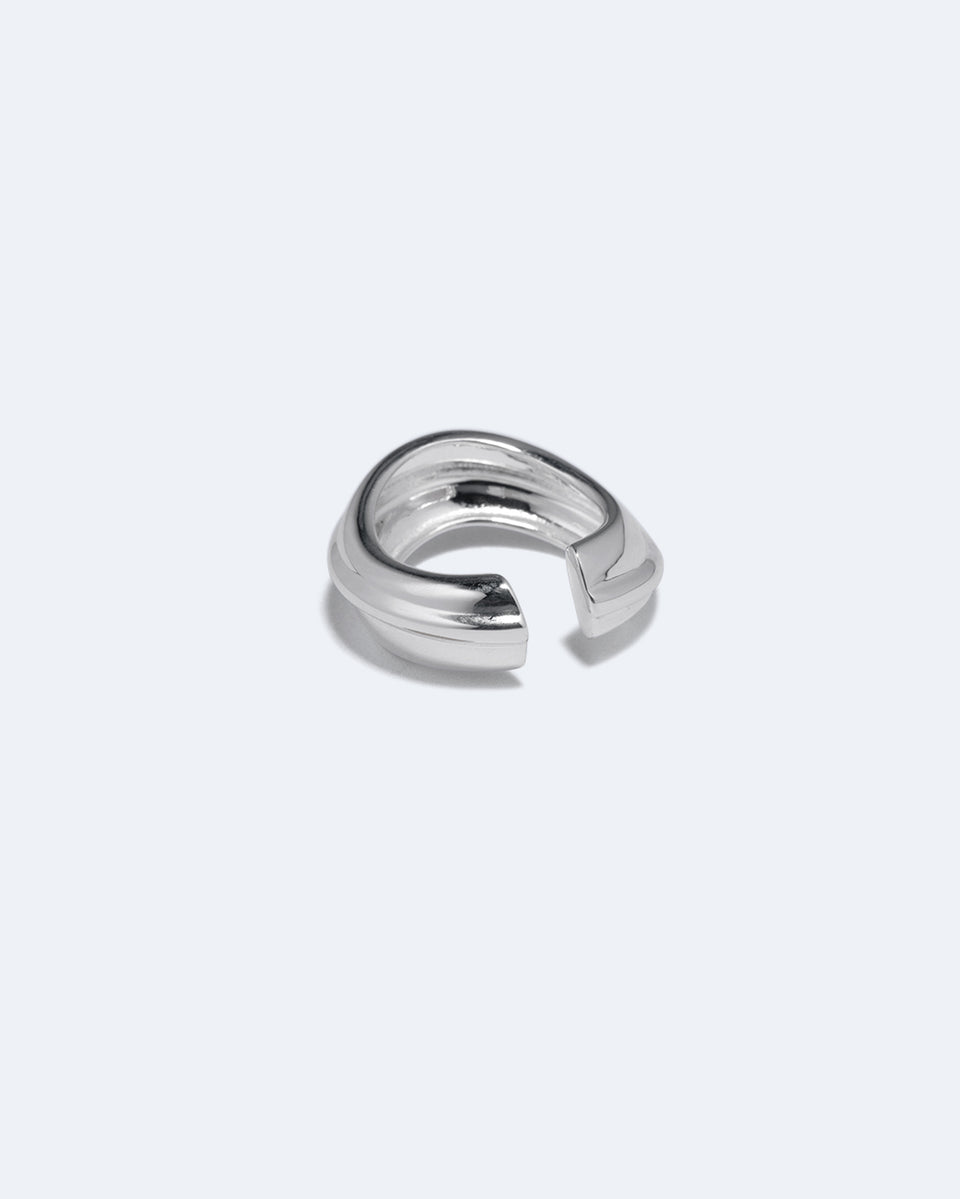 Est-ce captivant ? - Lot de 3 boucles d'oreilles manchette plaquées argent