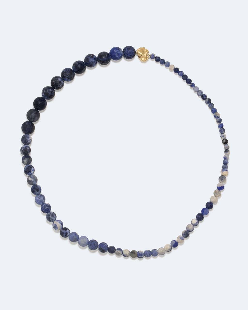 Tidelands I Sodalite Recycled Vermeil Necklace