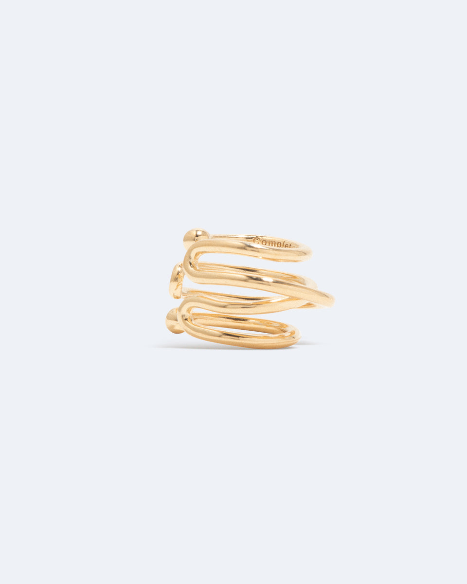 Blast - Gold Vermeil Ear Cuff