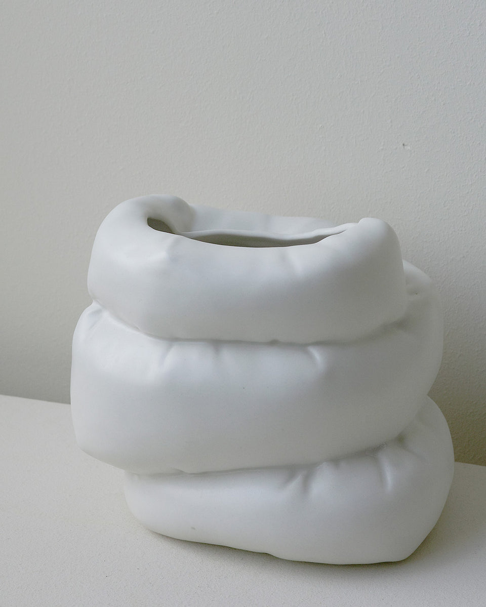 Inflated - Large Vessel in Matte White