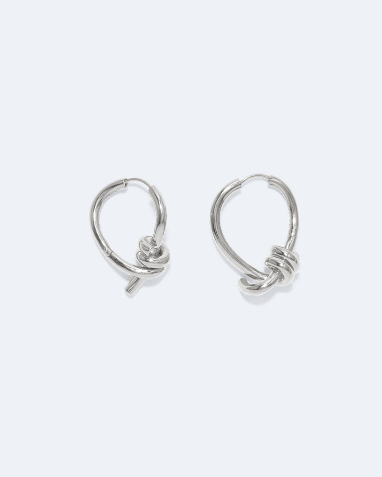 The Freedom to Imagine II - Recycled Silver Earrings