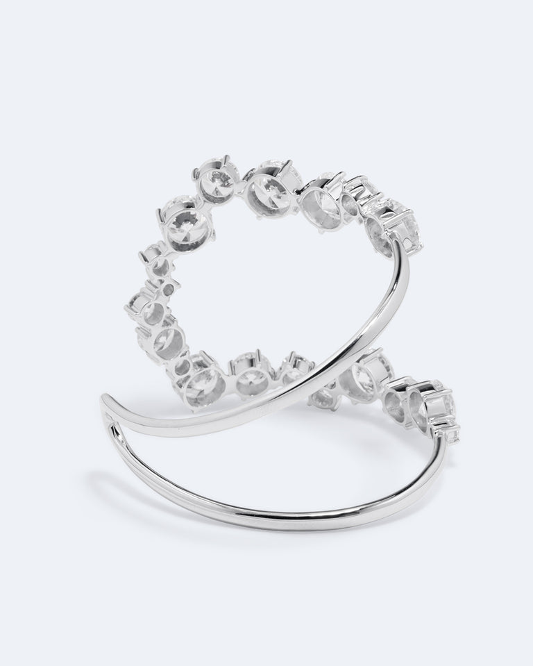 Mythe - Manchette plaquée de zircone et de rhodium