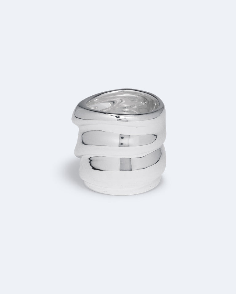 Estran - Bague en argent recyclé