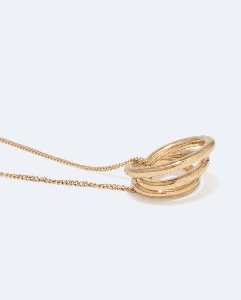 Flow - Pendentif en vermeil