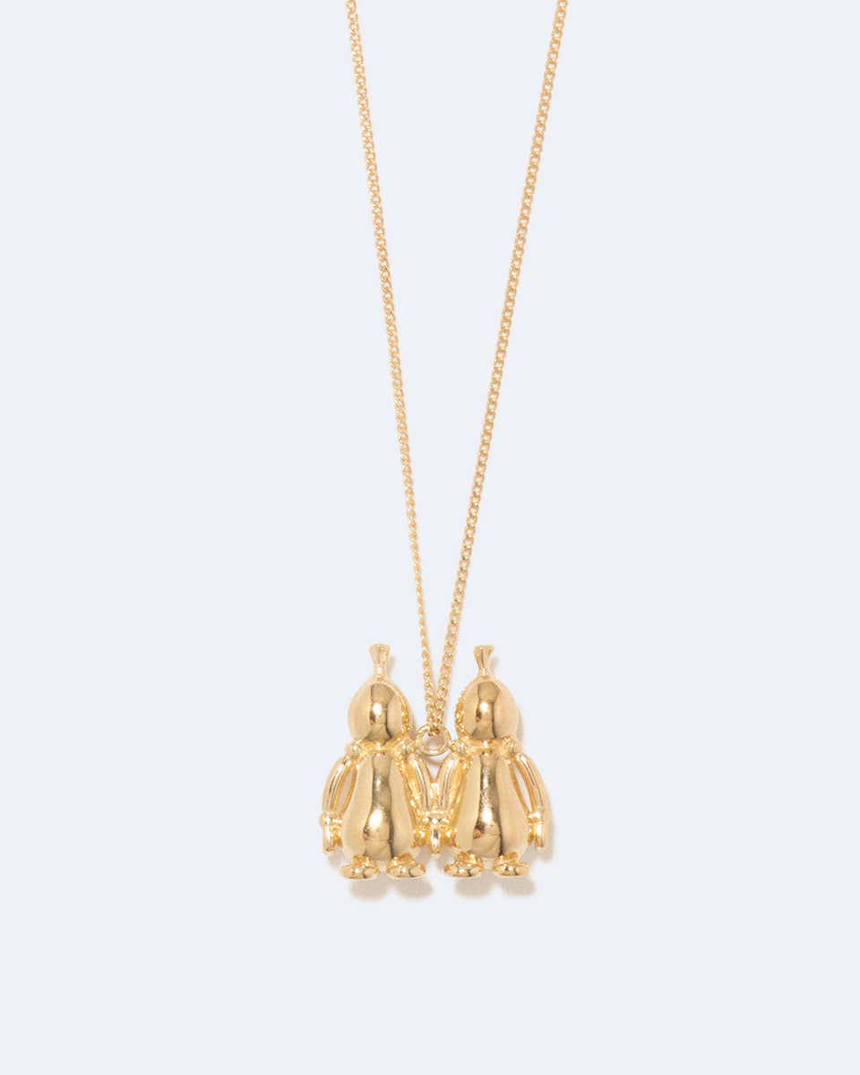 Classicworks™ Gemini Zodiac Balloon - Gold Plated Pendant