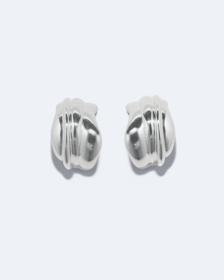 Foreshore - Recycled Silver Earrings