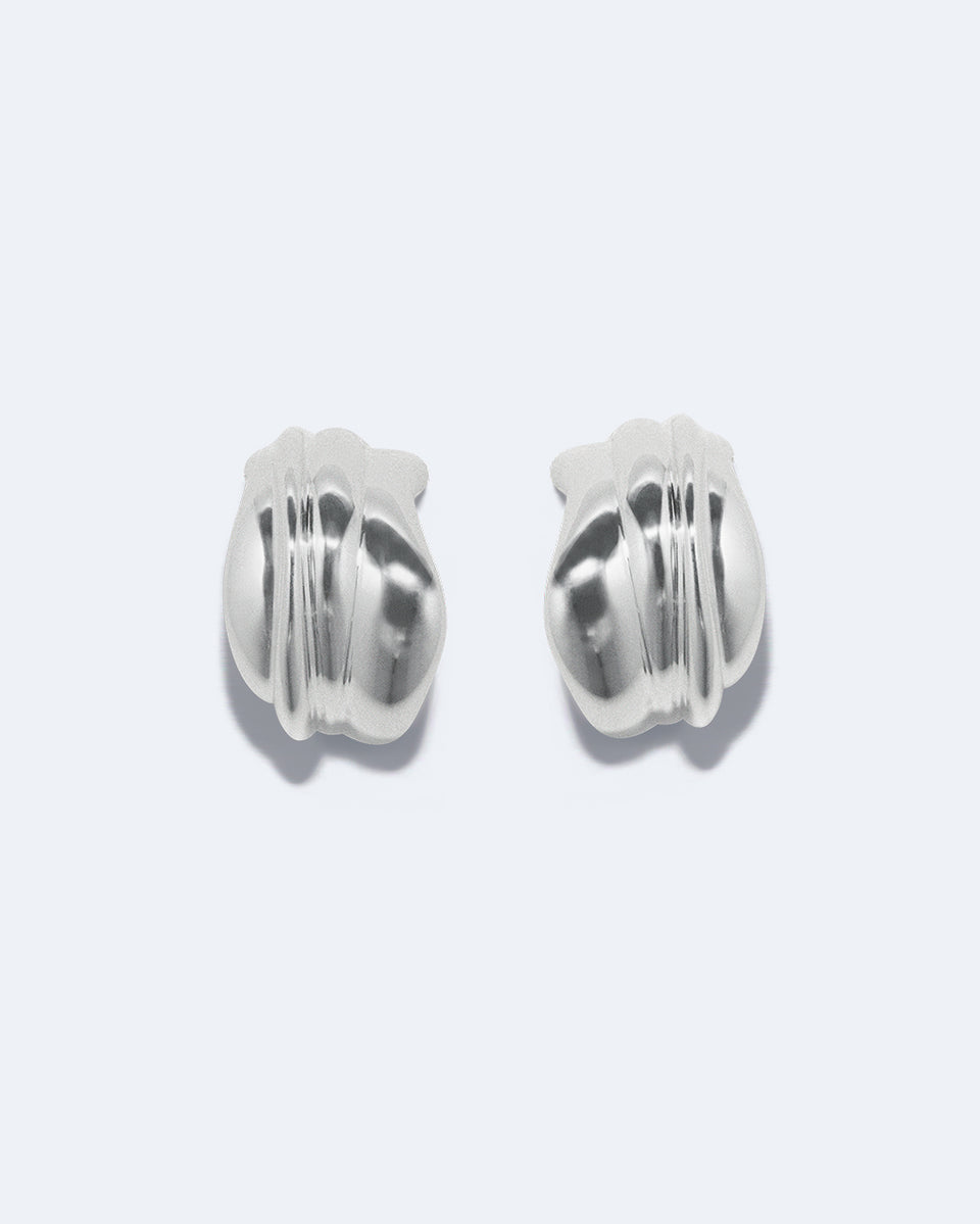 Rivage - Boucles d'oreilles en argent recyclé