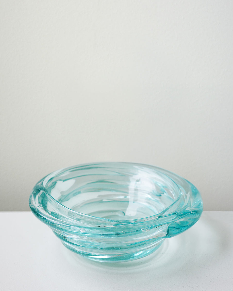 Sirena - Recycled Glass Medium Vase in Clear