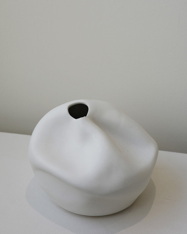 Compound - Large Vessel in Matte White