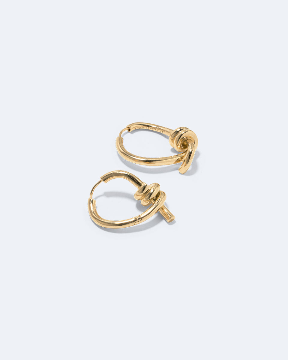 The Freedom to Imagine II - Recycled Gold Vermeil Earrings