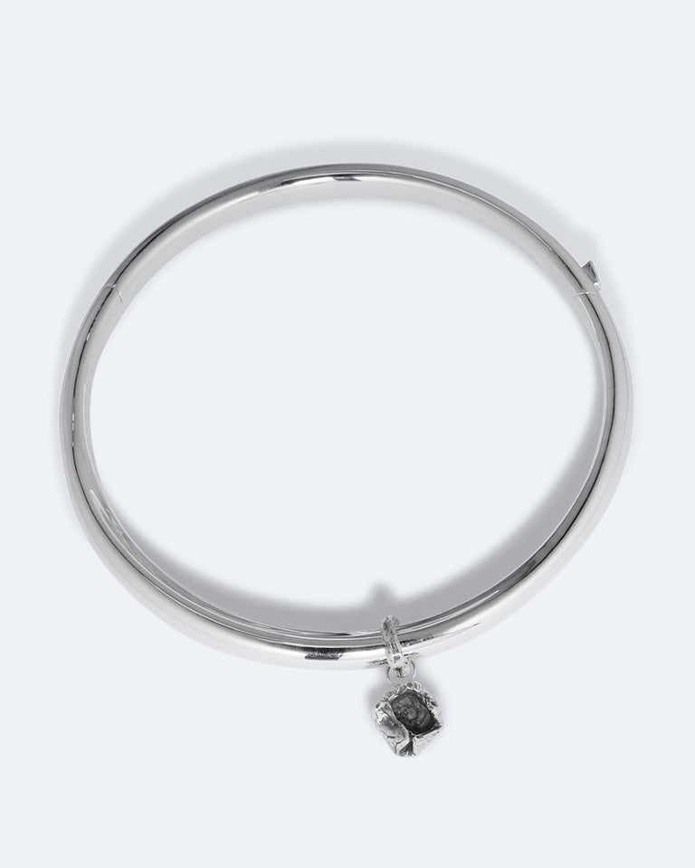 Vraiment vraiment sans genre - Collier ras de cou pendentif plaqué argent