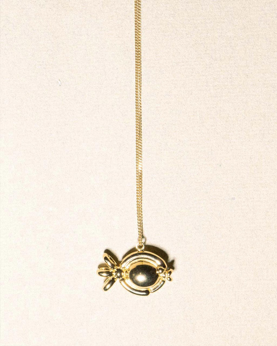 Classicworks™ Pisces Zodiac Balloon - Gold Plated Pendant
