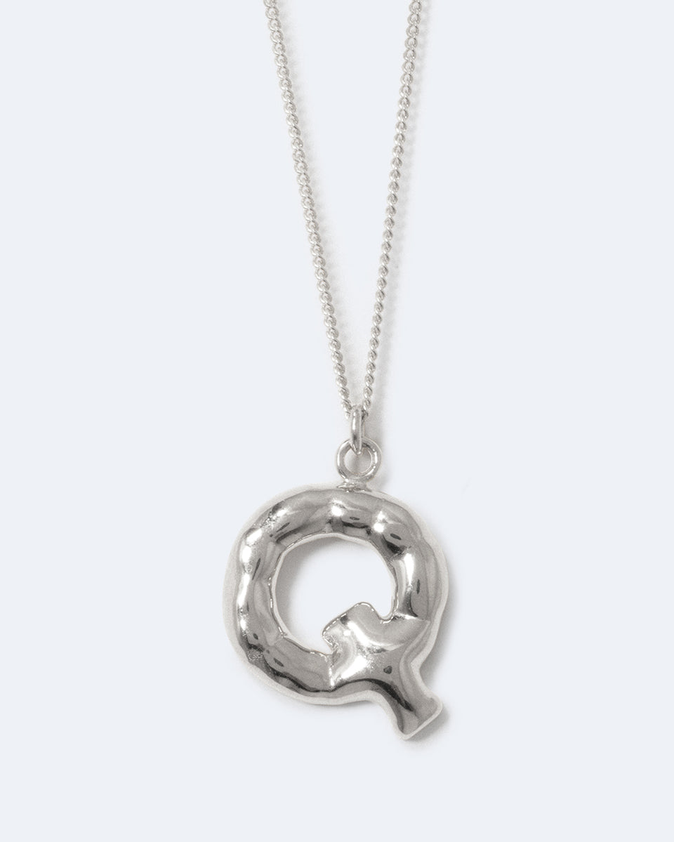 Classicworks™ Q - Recycled Sterling Silver Necklace