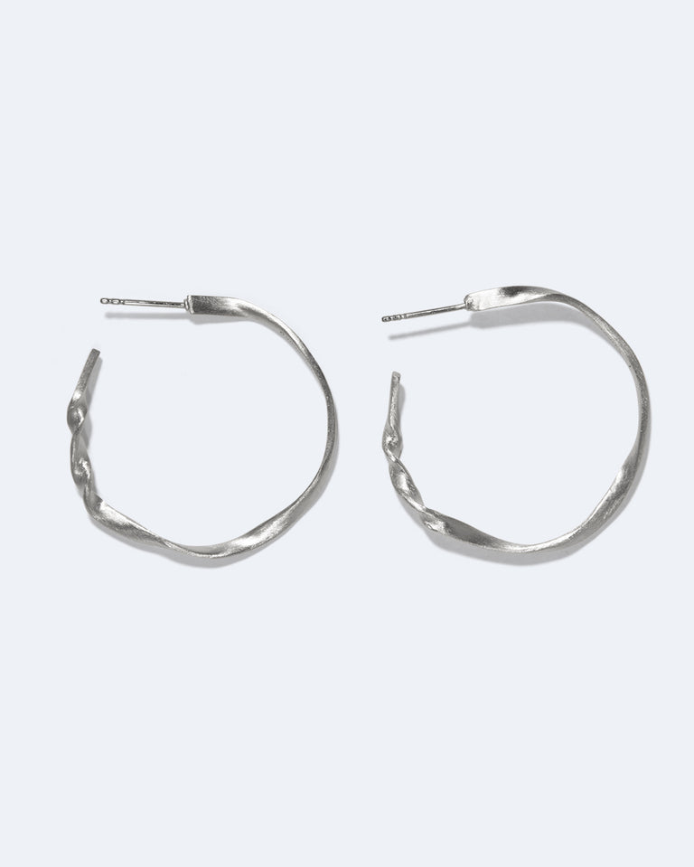 The Tenderest Thing - Recycled Silver Earrings