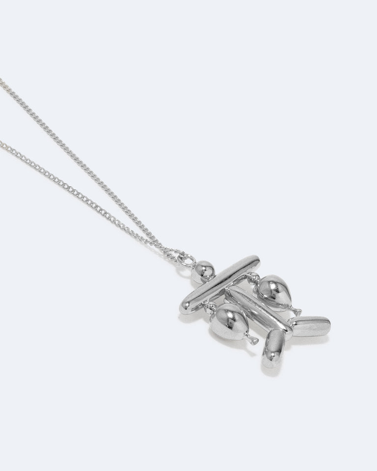 Ballon Zodiac Balance Classicworks™ - Pendentif plaqué platine