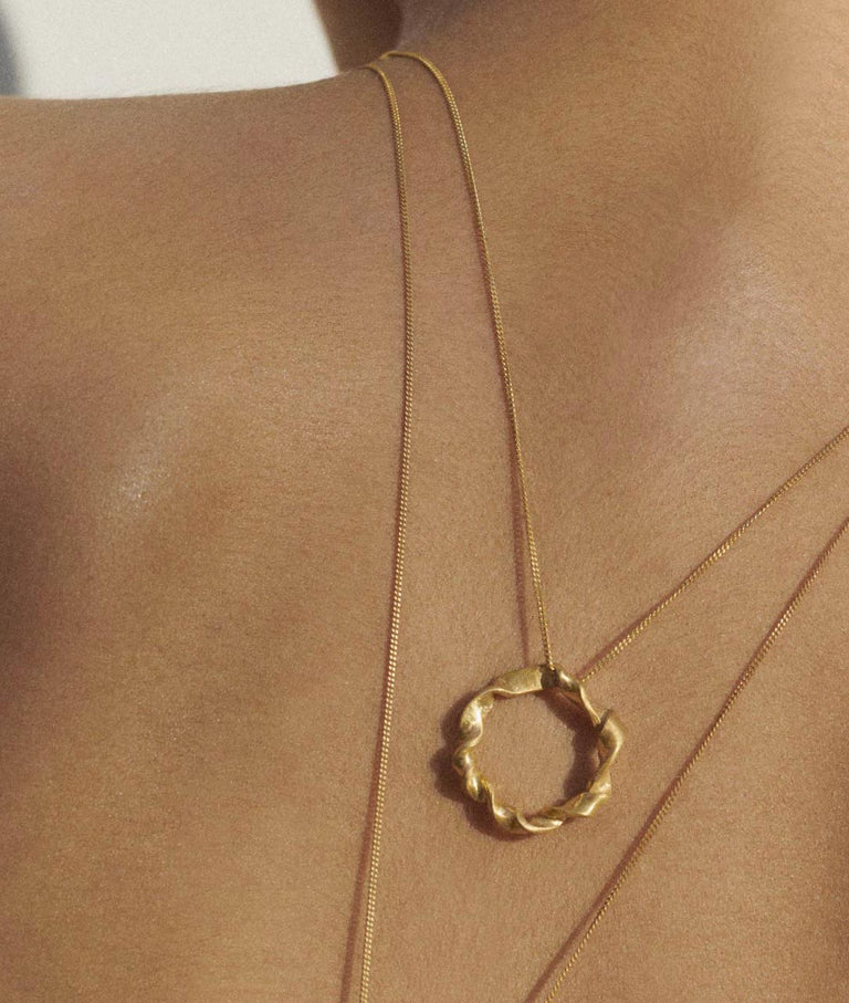 Flux - Collier en vermeil
