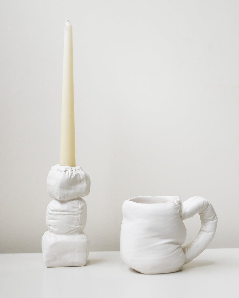 "Stuffed" - Mug in Matte White
