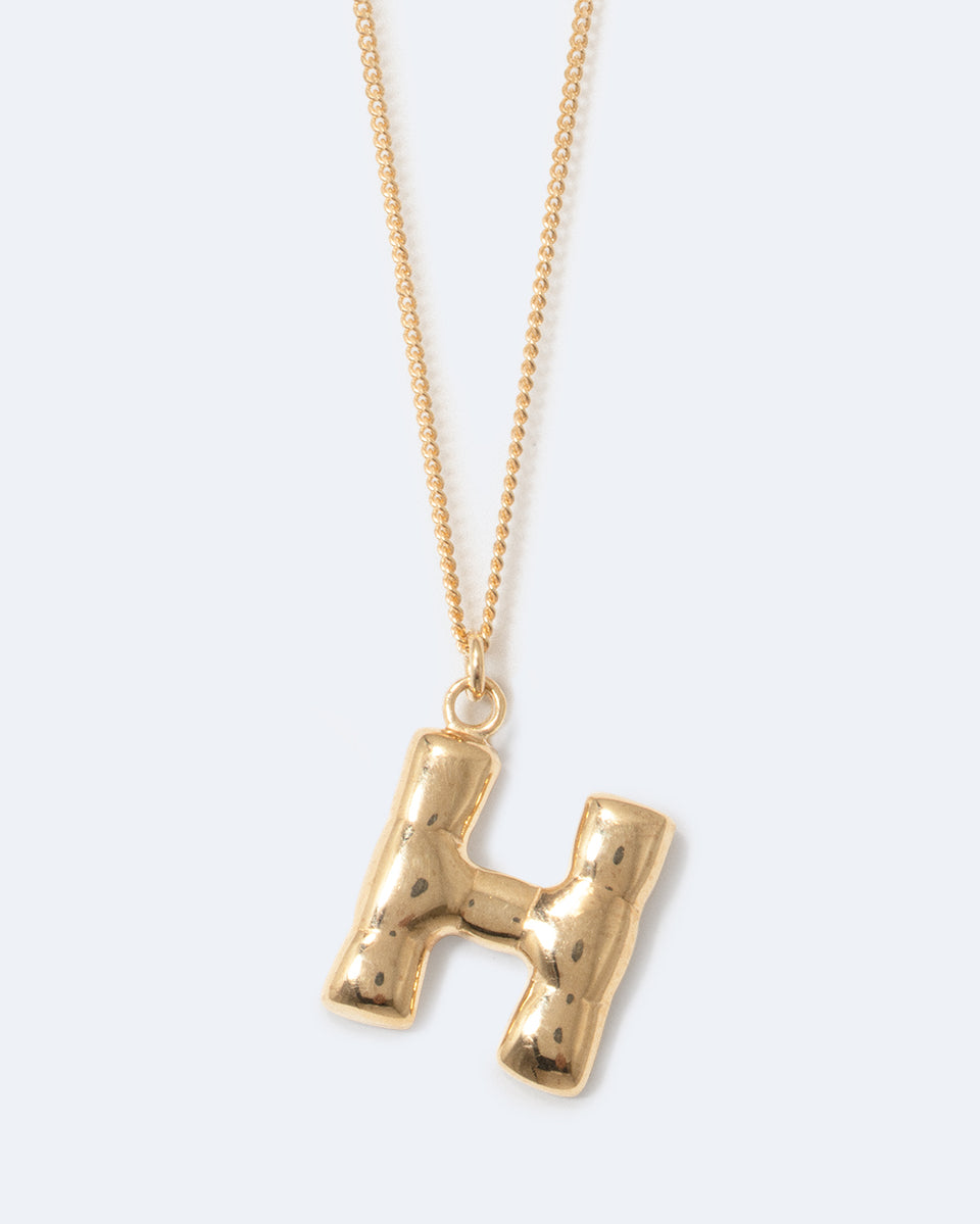 Classicworks™ H - Collier en Vermeil Or