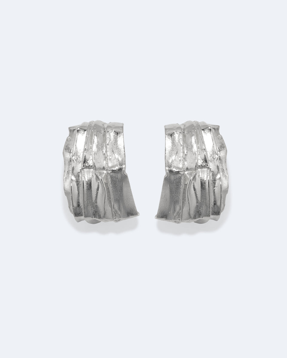 R2256 - Boucles d'oreilles plaquées argent