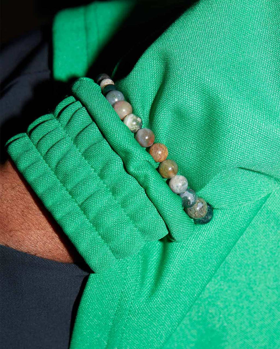 Tidelands - Fancy Jasper and Recycled Gold Vermeil Bracelet