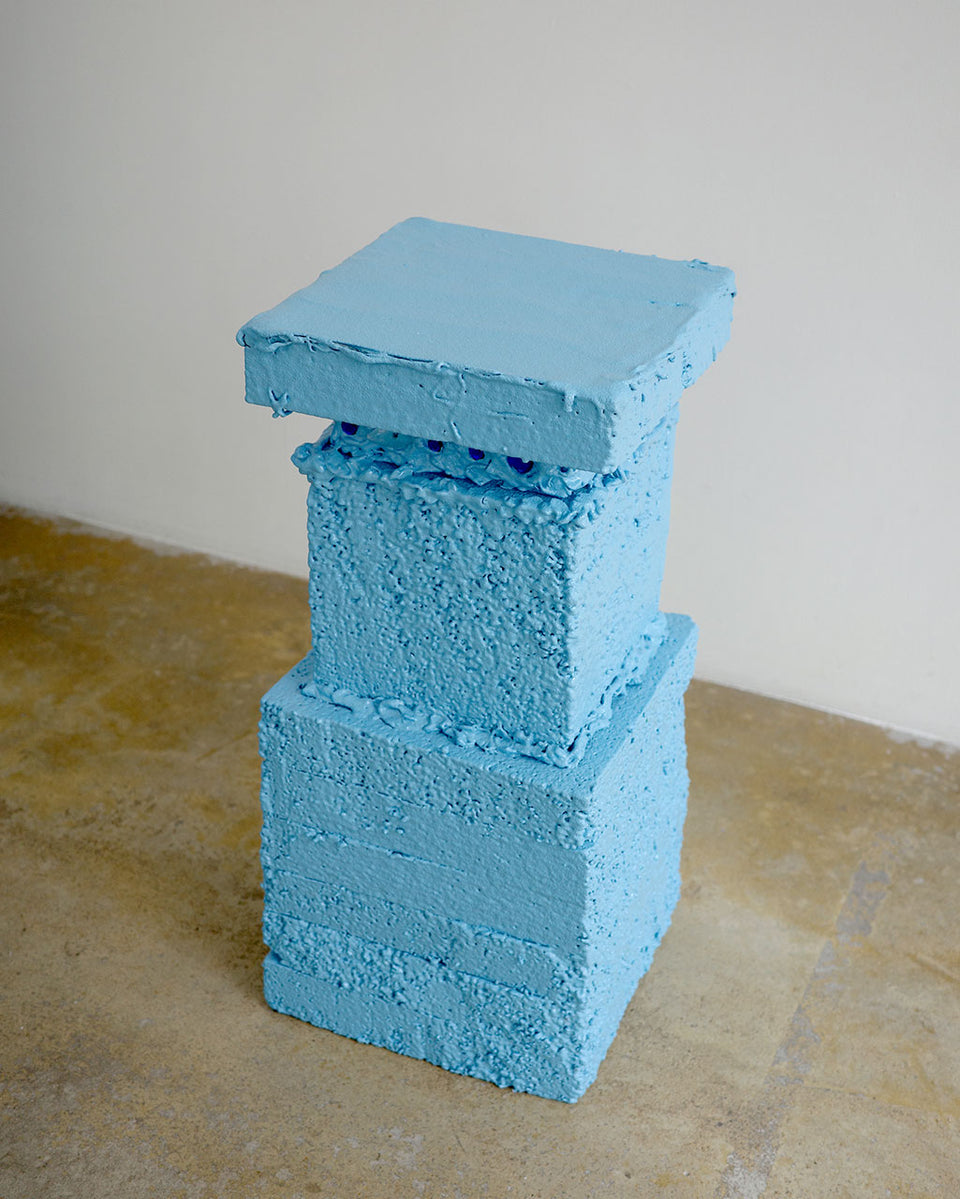 Blue Small Plinth