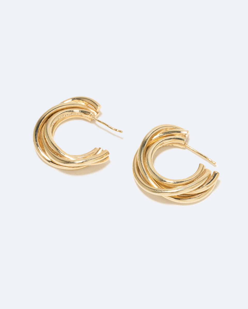 Encounter - Recycled Gold Vermeil Earrings