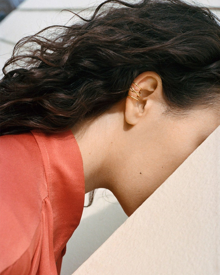 Blast - Gold Vermeil Ear Cuff