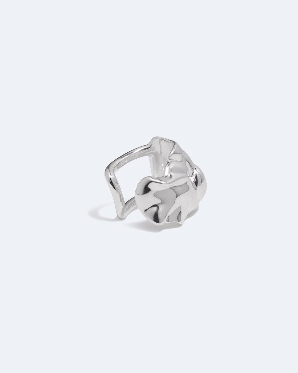 The Exorcism of Chaos - Silver Plated Ear Cuff