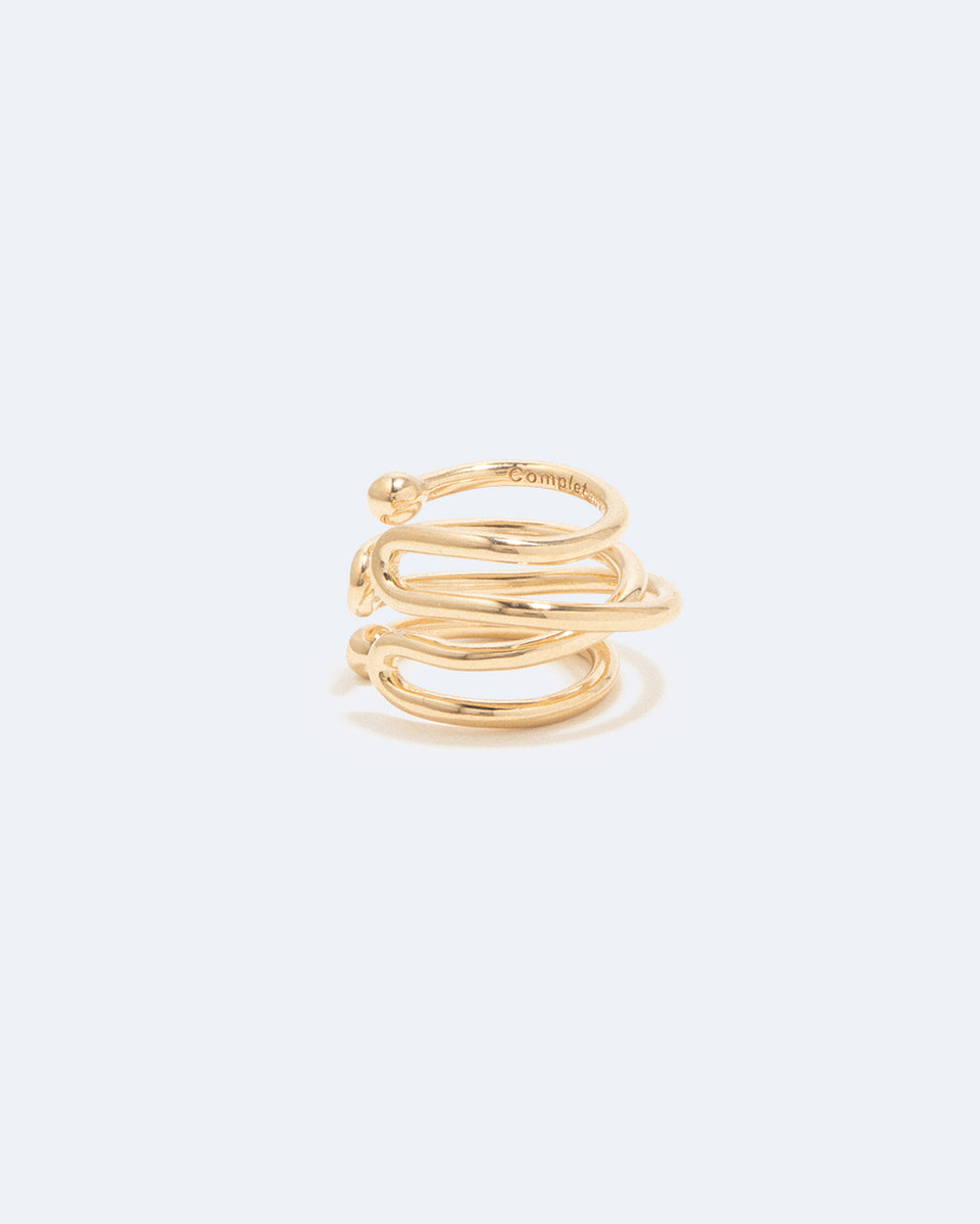 Blast - Gold Vermeil Ear Cuff