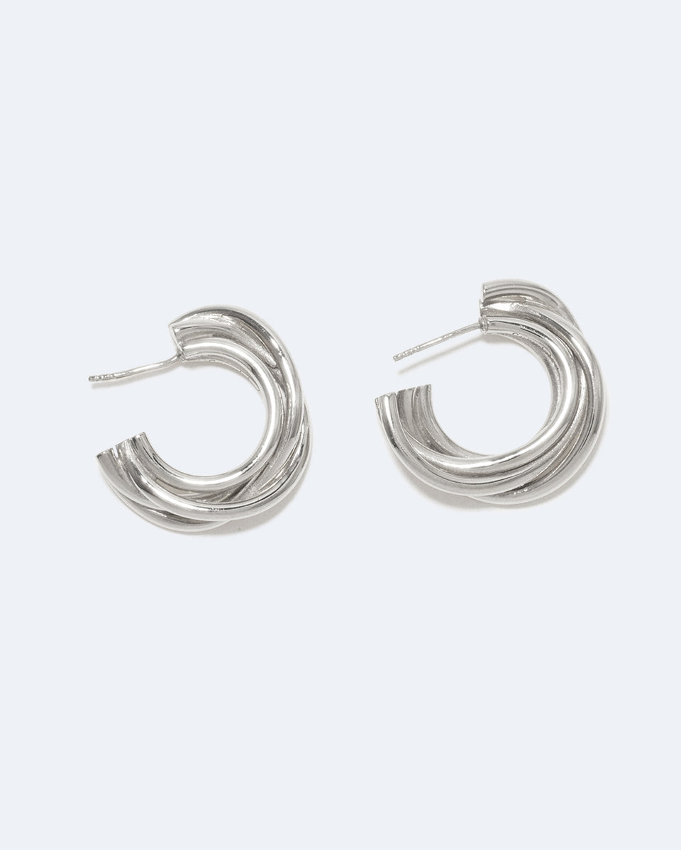 Encounter - Recycled Silver Earrings