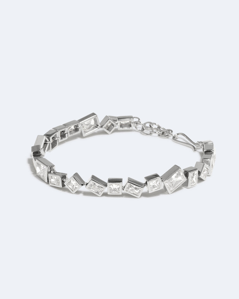 Bracelet Dare – Zircone et argent recyclé