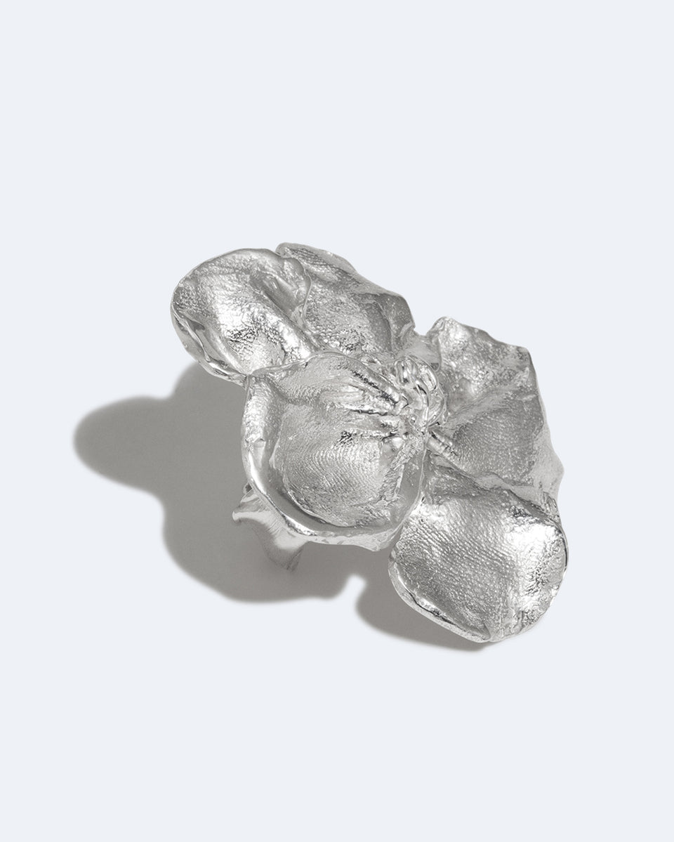 L'amour ne ment pas - Bague en argent recyclé
