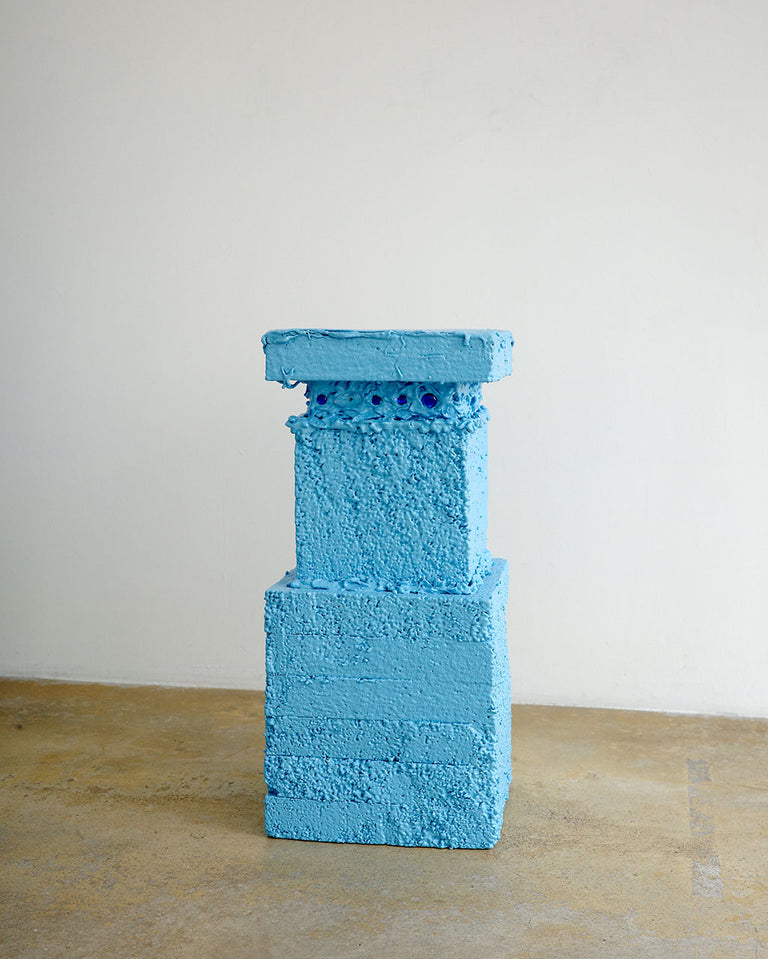 Blue Small Plinth