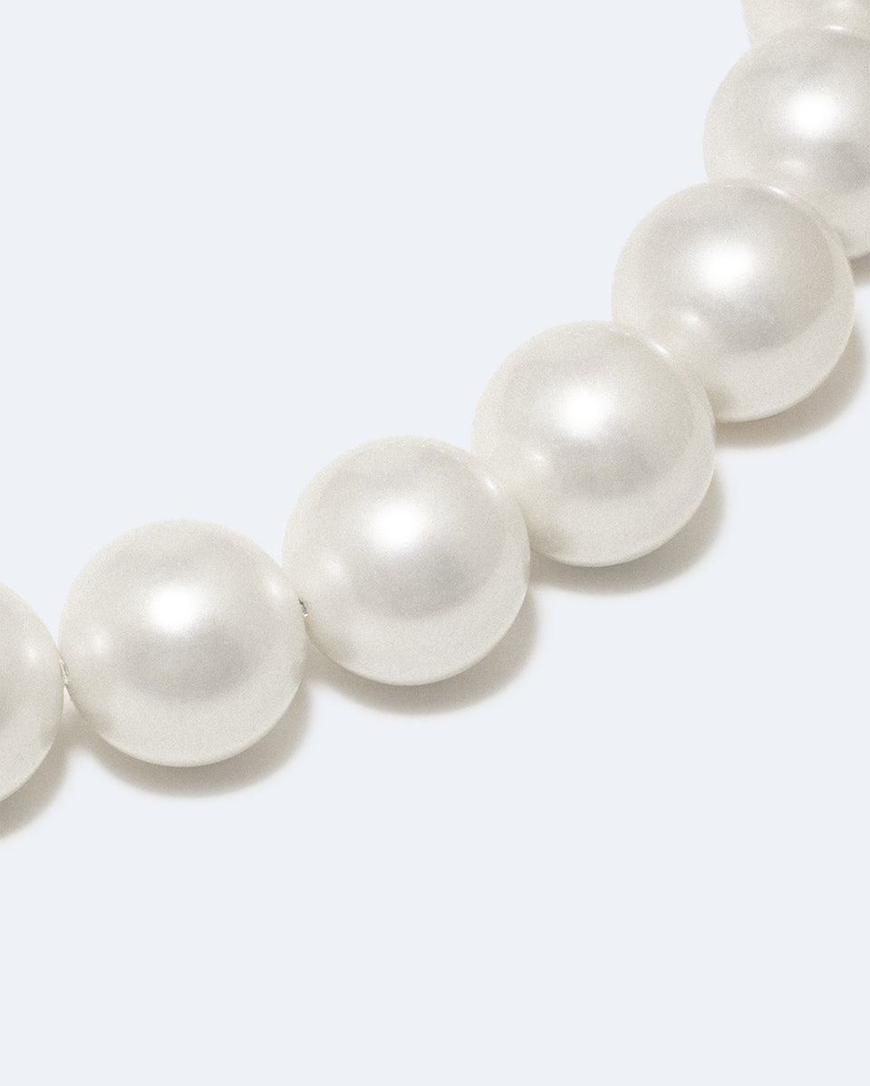 What's the Big Idea? - Pearl and Recycled Silver Necklace