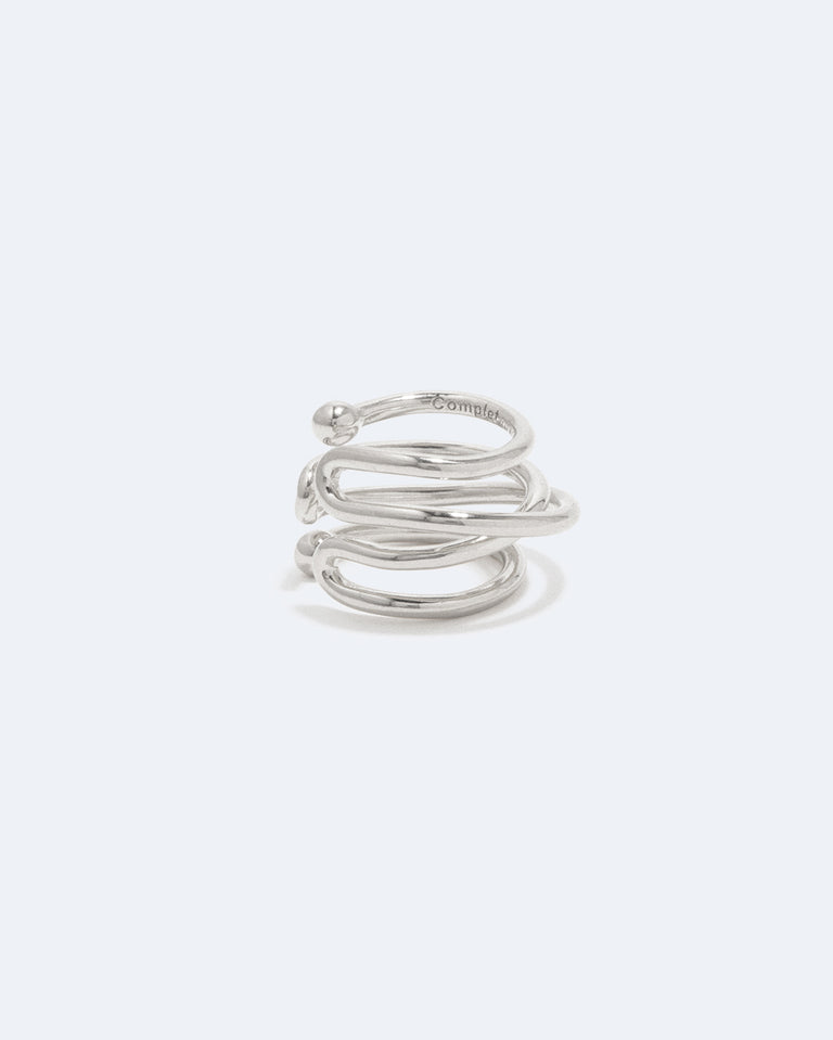 Blast - Recycled Silver Ear Cuff