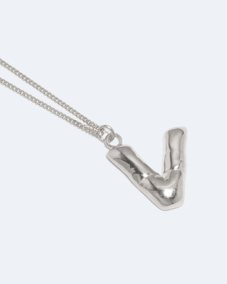 Classicworks™ V - Recycled Sterling Silver Necklace