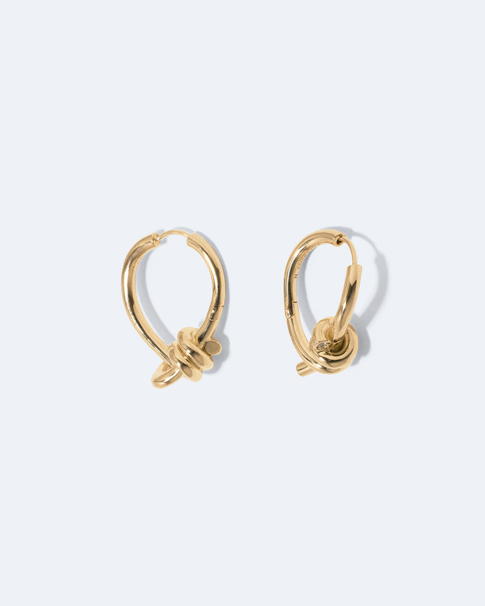 The Freedom to Imagine II - Recycled Gold Vermeil Earrings