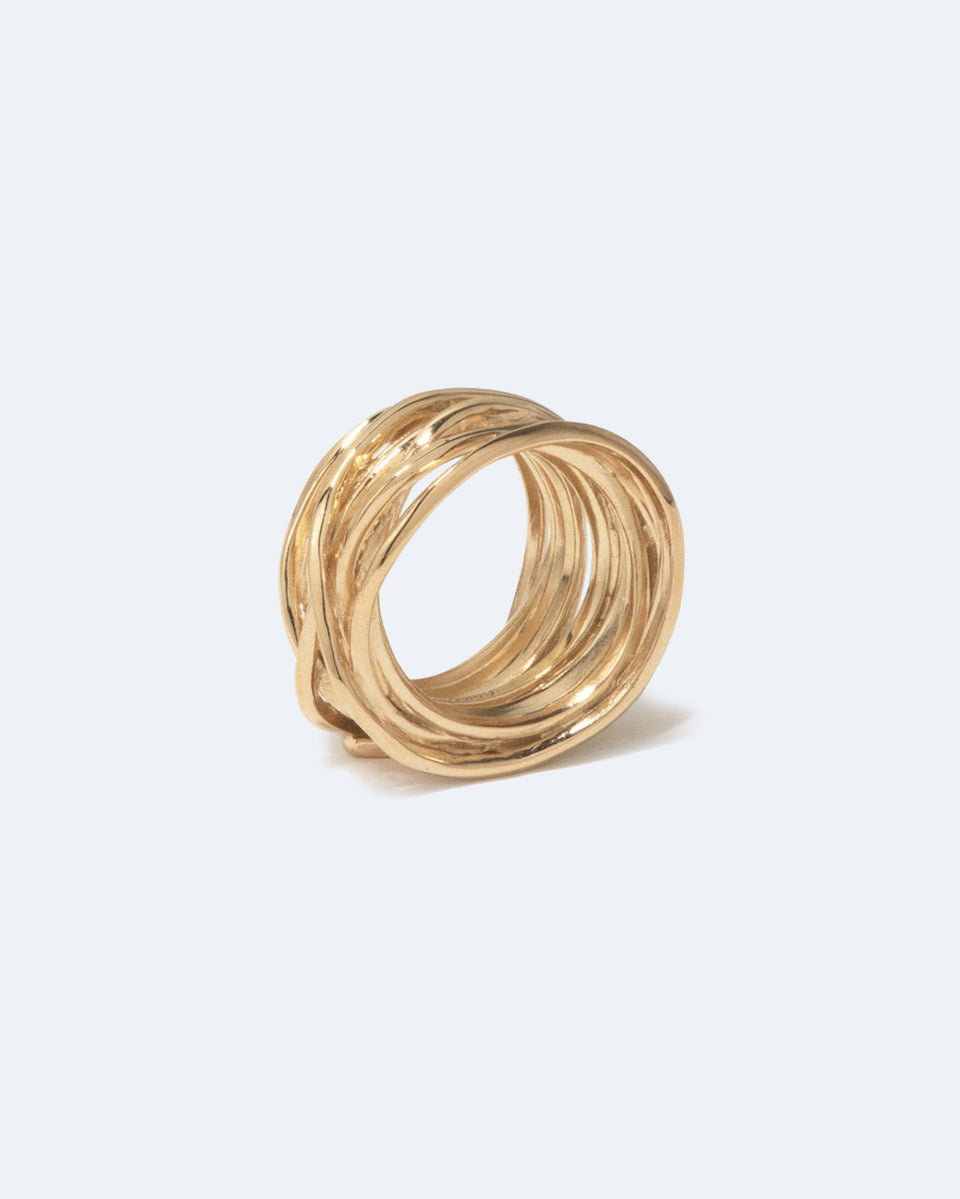 Pourquoi suis-je ici et pas ailleurs - Bague en vermeil