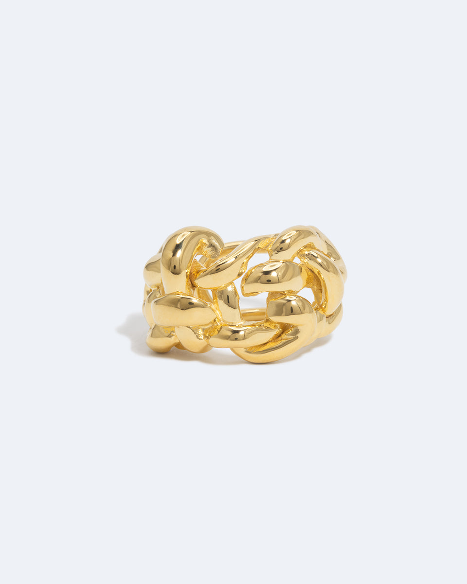 Woven - Recycled Gold Vermeil Ear Cuff