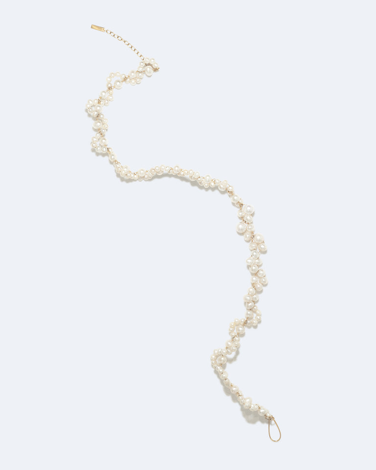 Tide - Pearl and Recycled Gold Vermeil Necklace