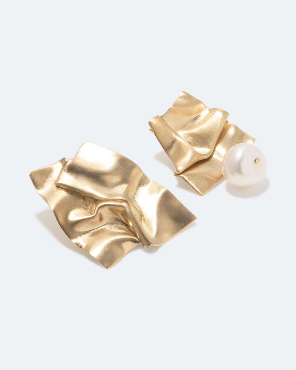 Cohesion - Gold Vermeil Earrings