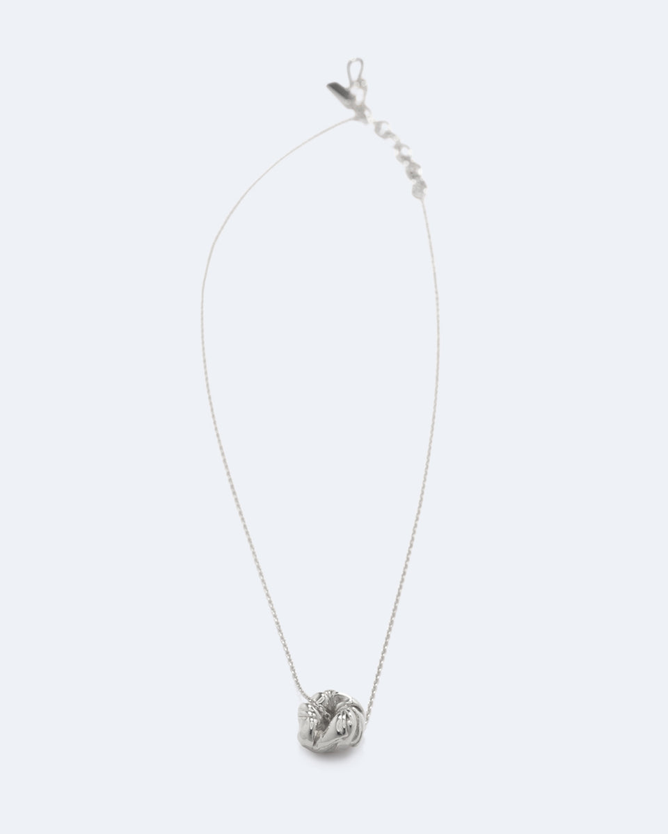 Things Find Their Place When They Fall Apart - Recycled Silver Pendant