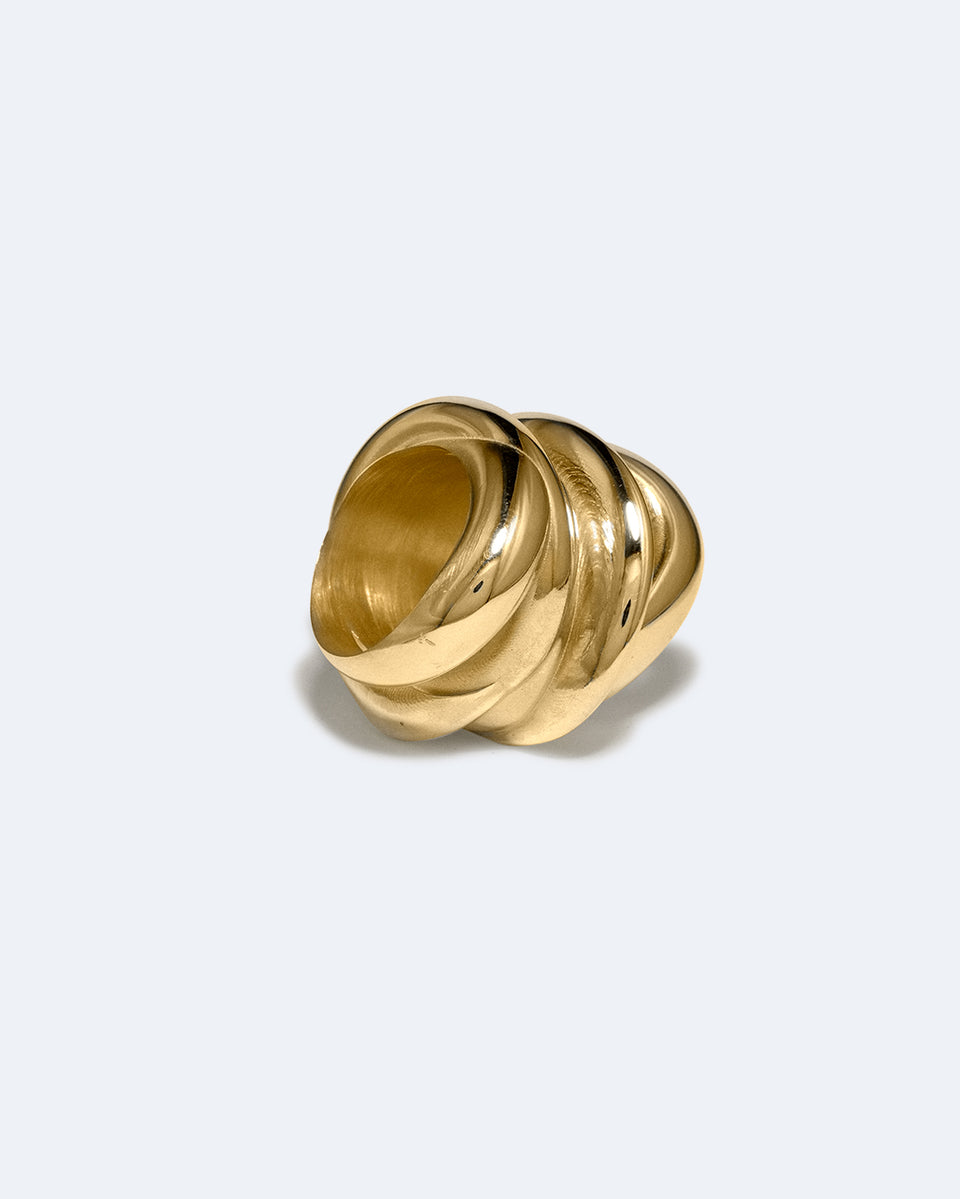 Off‐World - Bague plaquée or